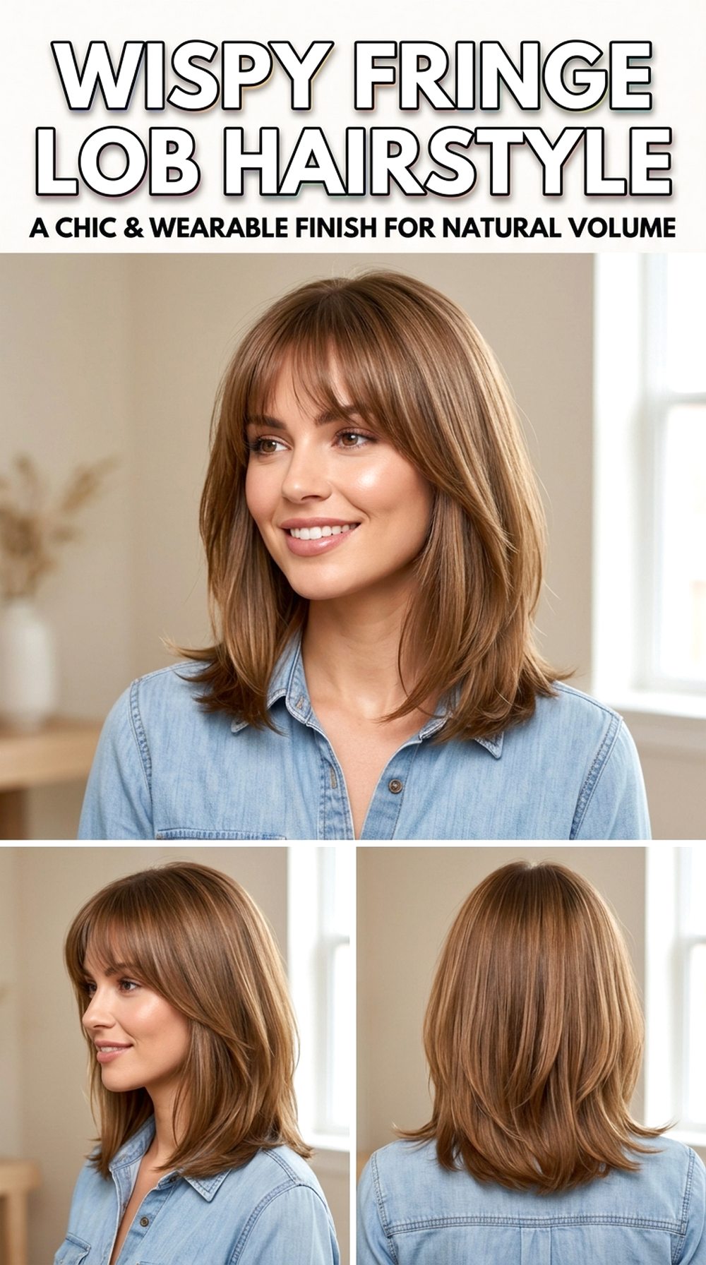 Wispy Fringe Lob