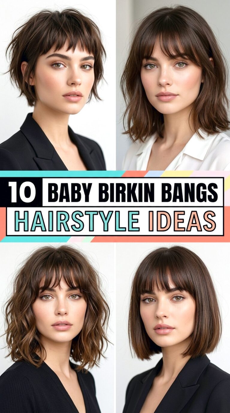 Baby Birkin Bangs Hairstyle Ideas