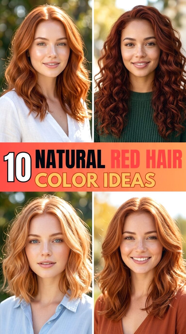 Natural Red Hair Color Ideas