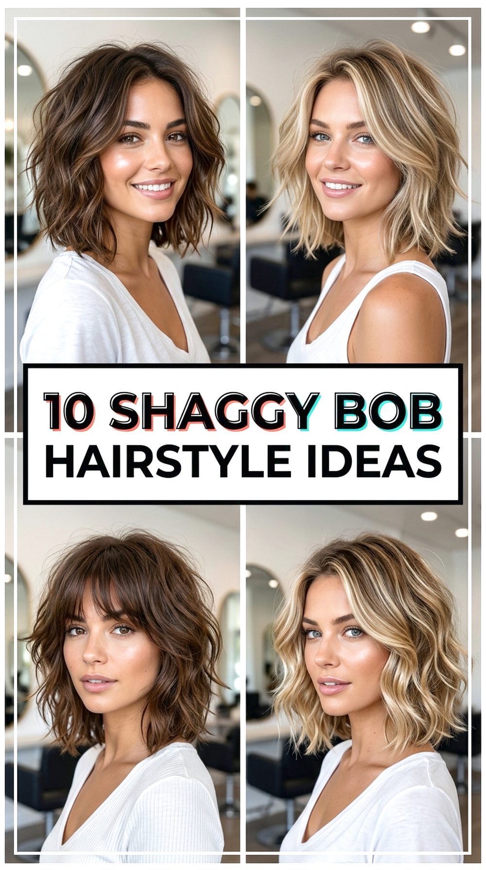Shaggy Bob Hairstyle Ideas