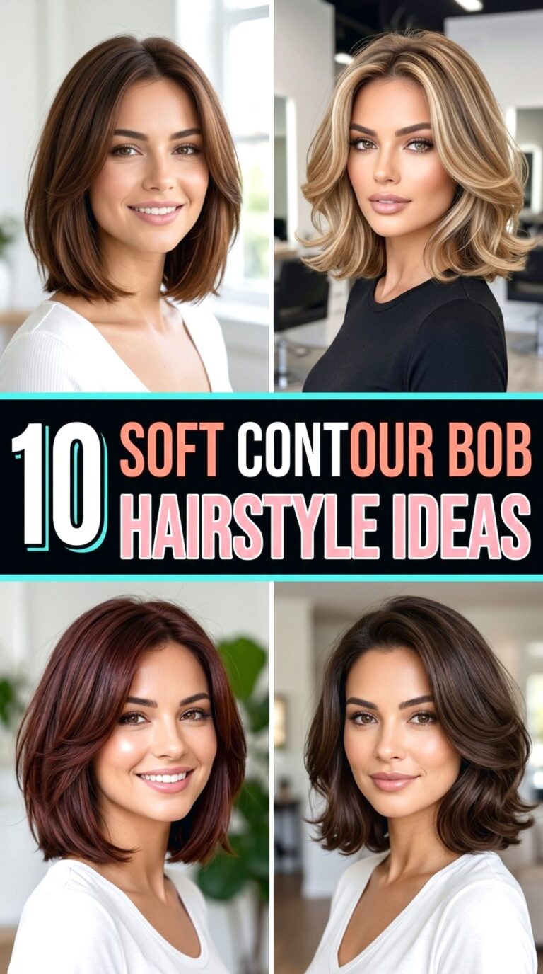Soft Contour Bob Hairstyle Ideas