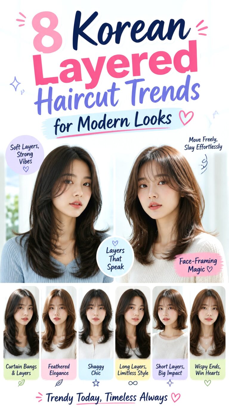 Korean Layered Haircut Trends for Modern Looks