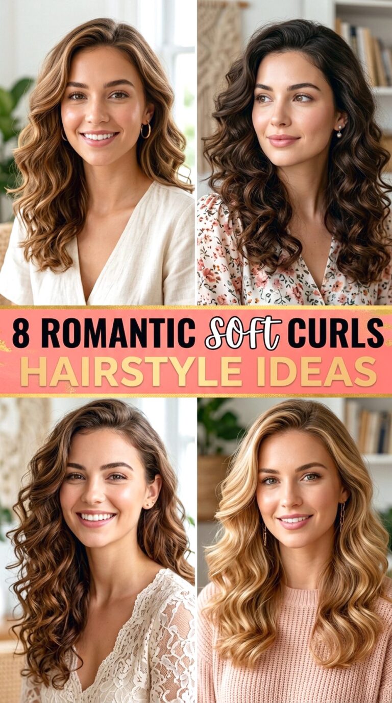 Romantic Soft Curls Hairstyle Ideas