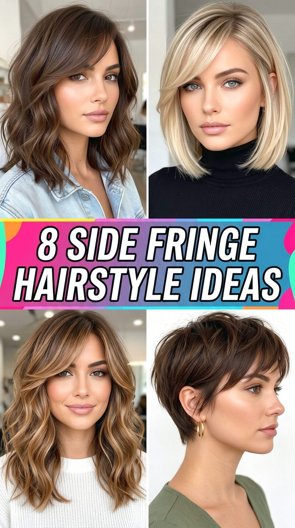Side Fringe Hairstyle Ideas