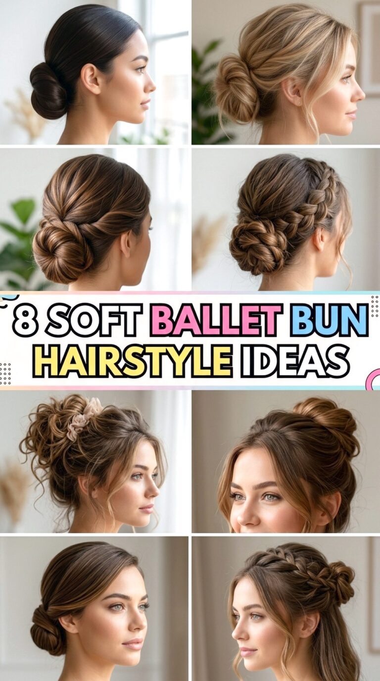 Soft Ballet Bun Hairstyle Ideas