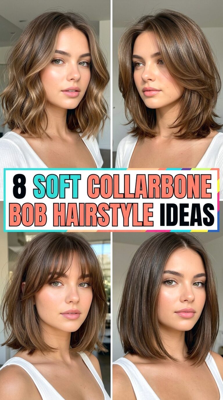 Soft Collarbone Bob Hairstyle Ideas