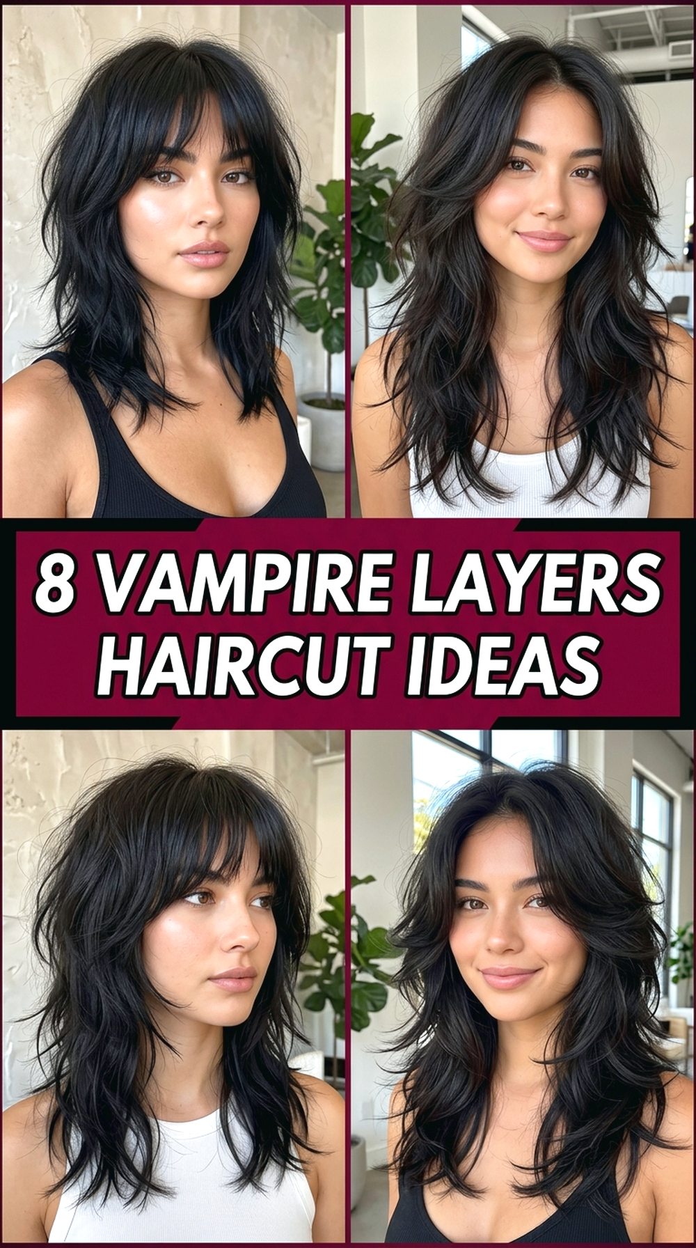 Vampire Layers Haircut Ideas