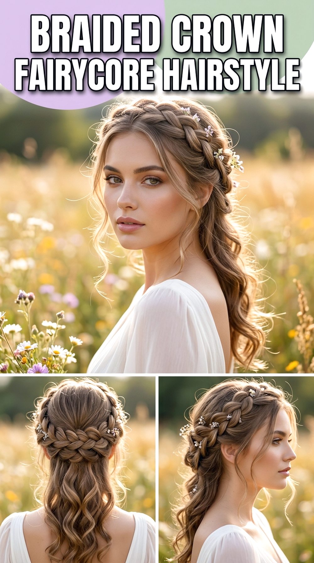 Braided Crown Fairycore