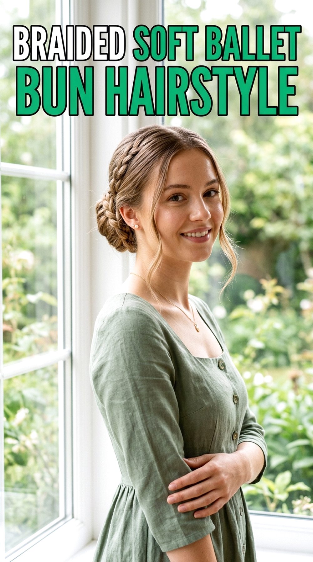 Braided Soft Ballet Bun