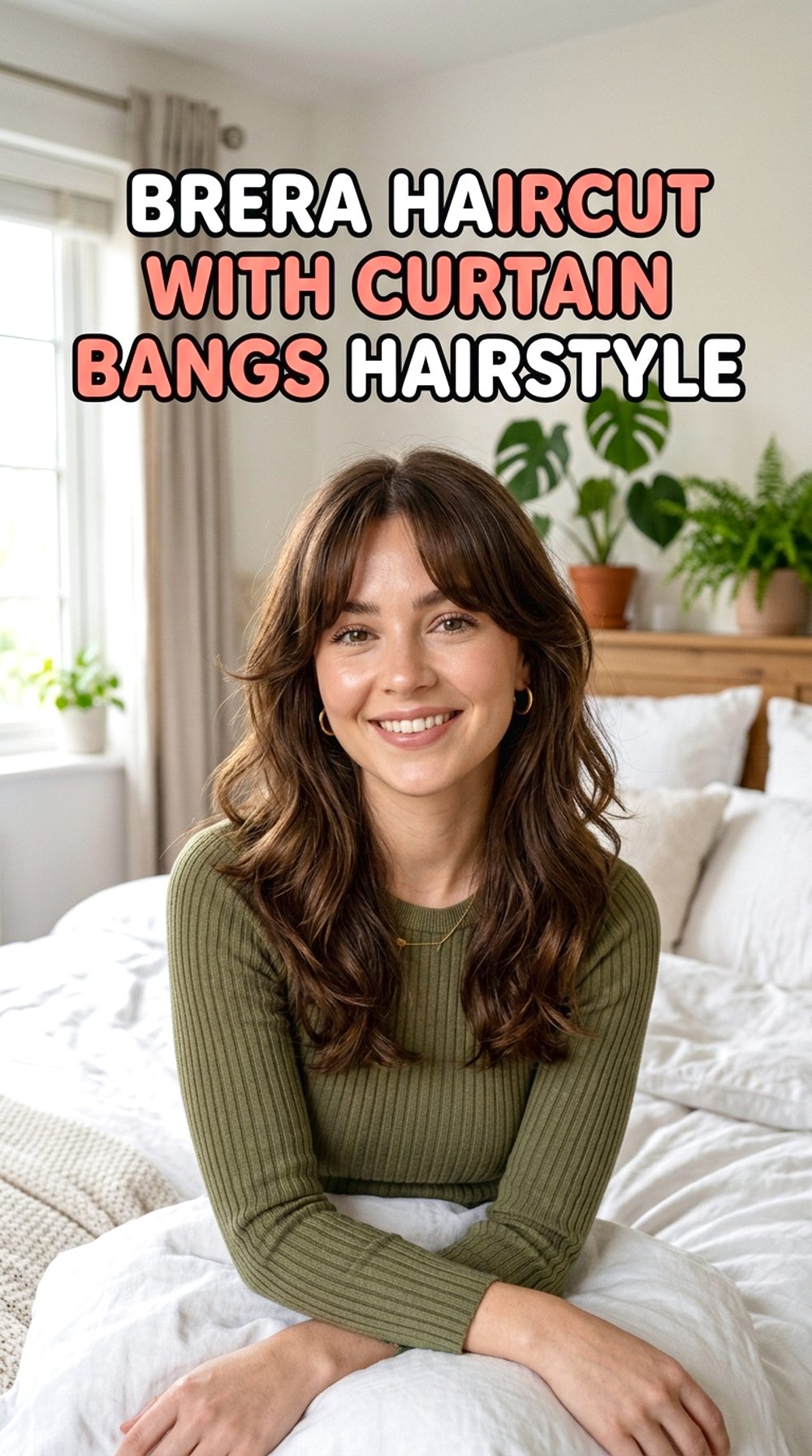 Brera Haircut With Curtain Bangs