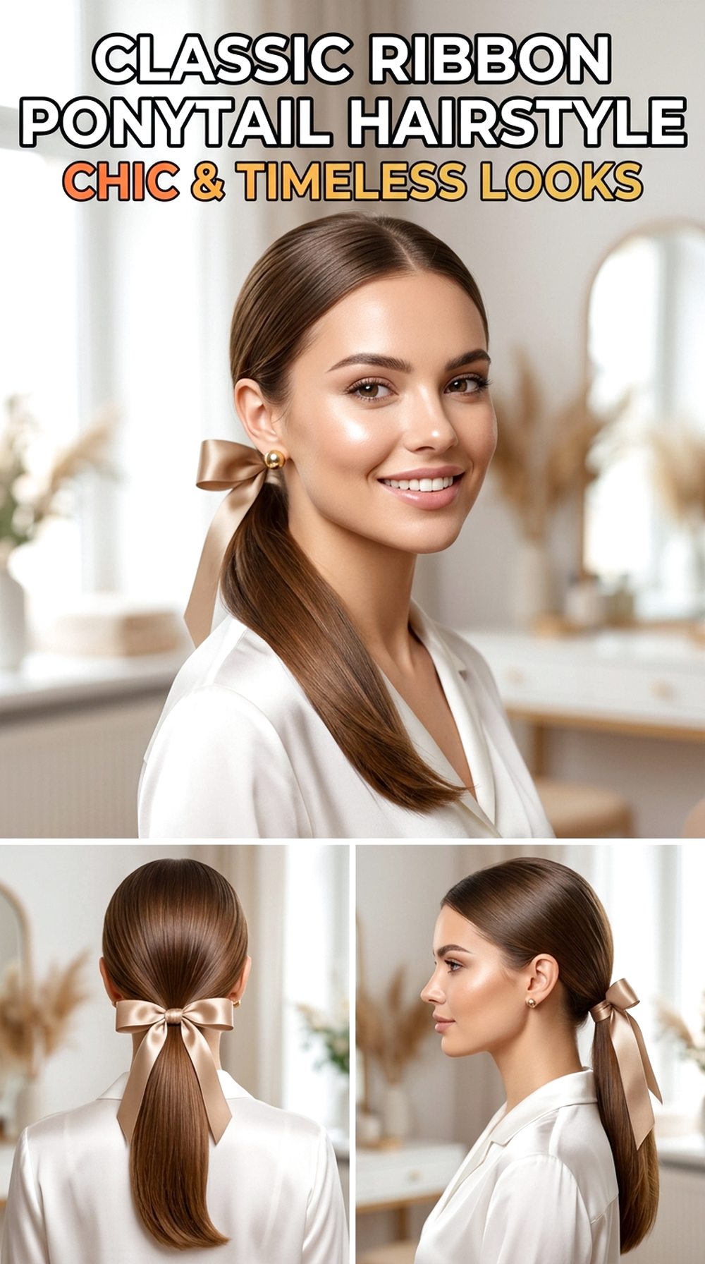 Classic Ribbon Ponytail