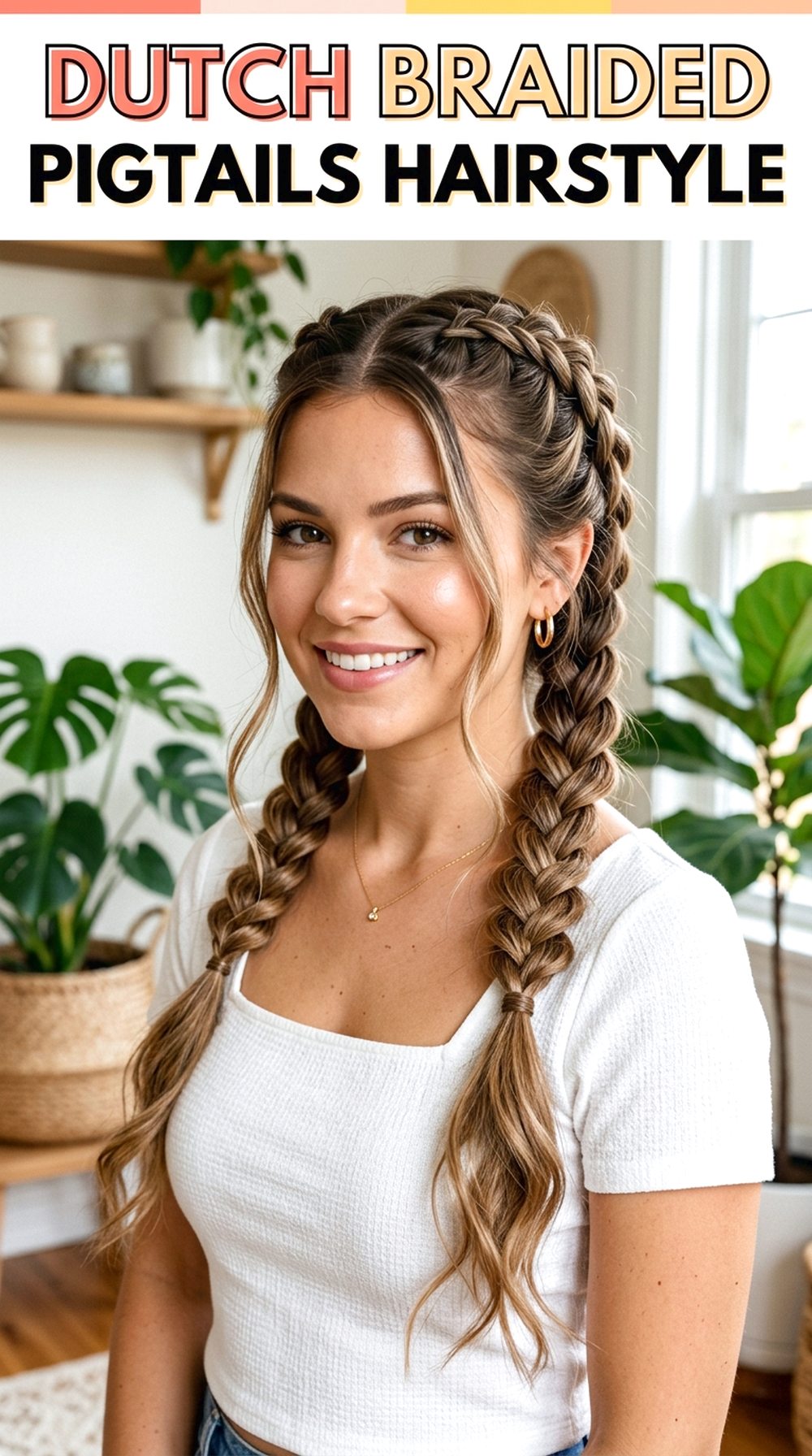 Dutch Braided Pigtails