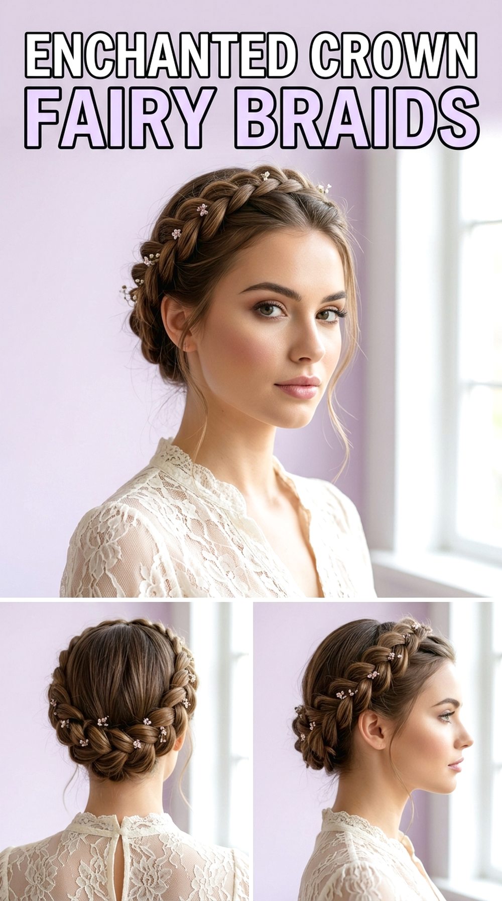 Enchanted Crown Fairy Braids