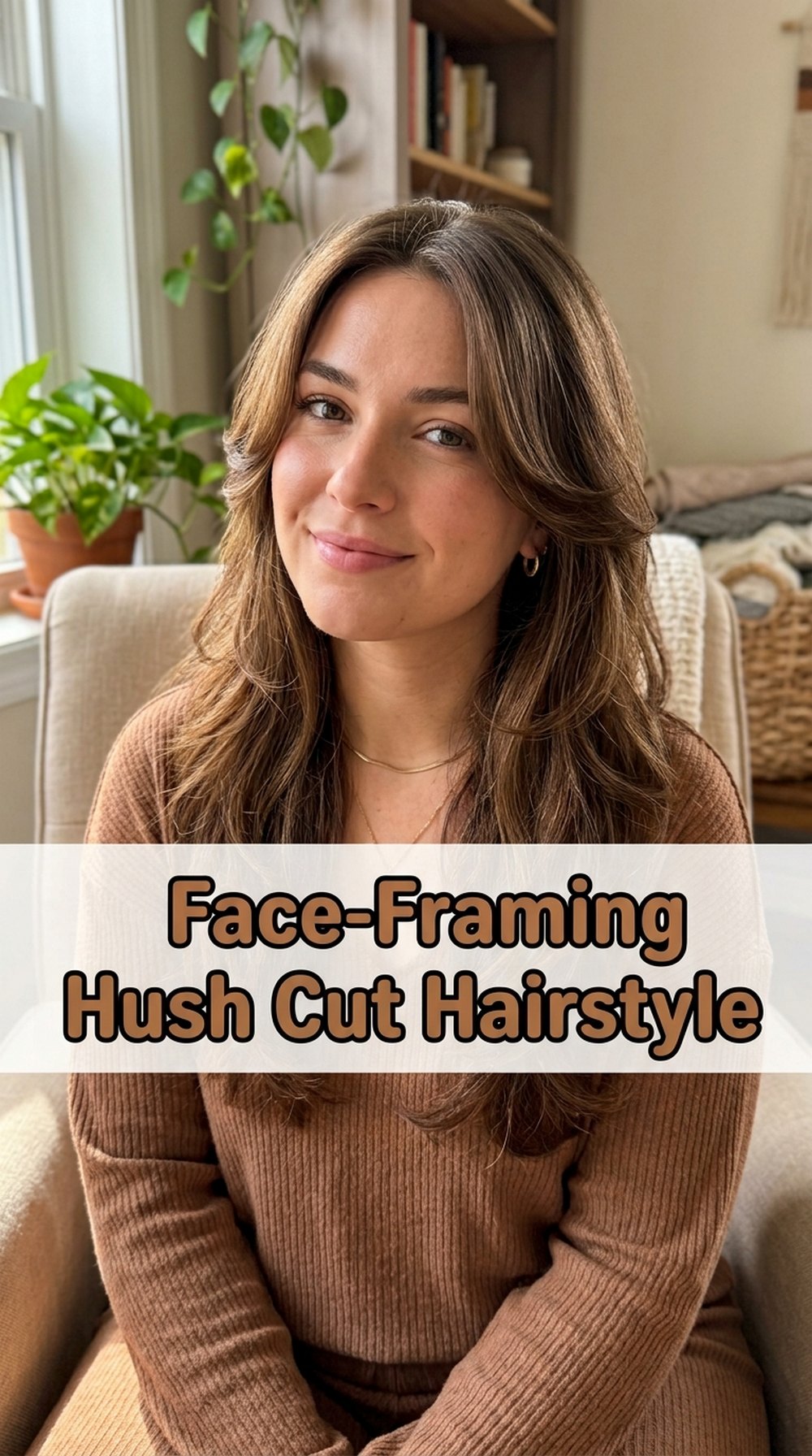 Face-Framing Hush Cut Hairstyle