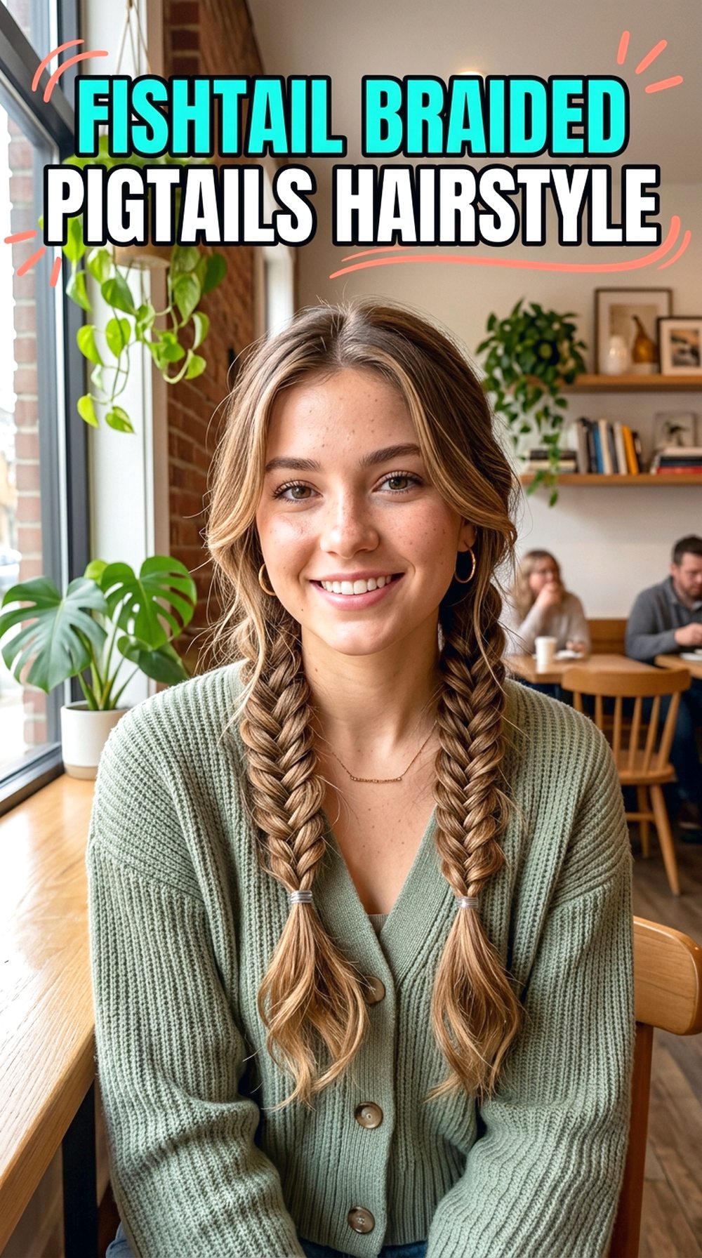 Fishtail Braided Pigtails