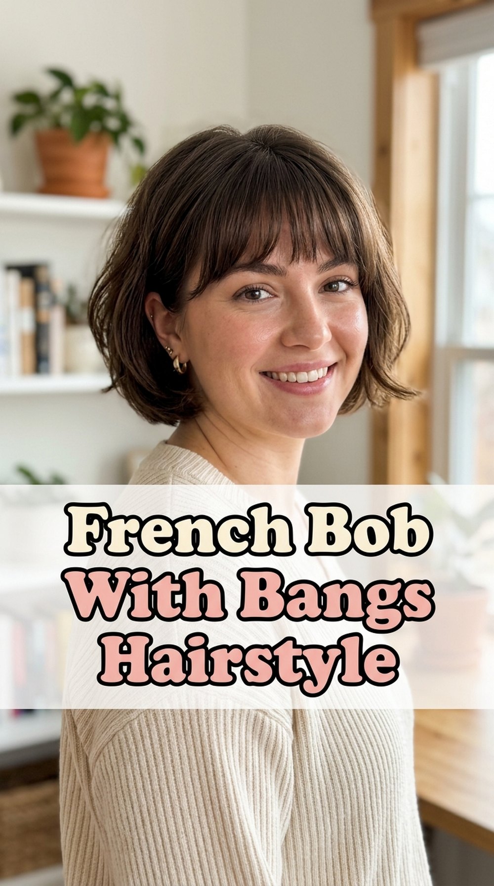 French Bob With Bangs Hairstyle