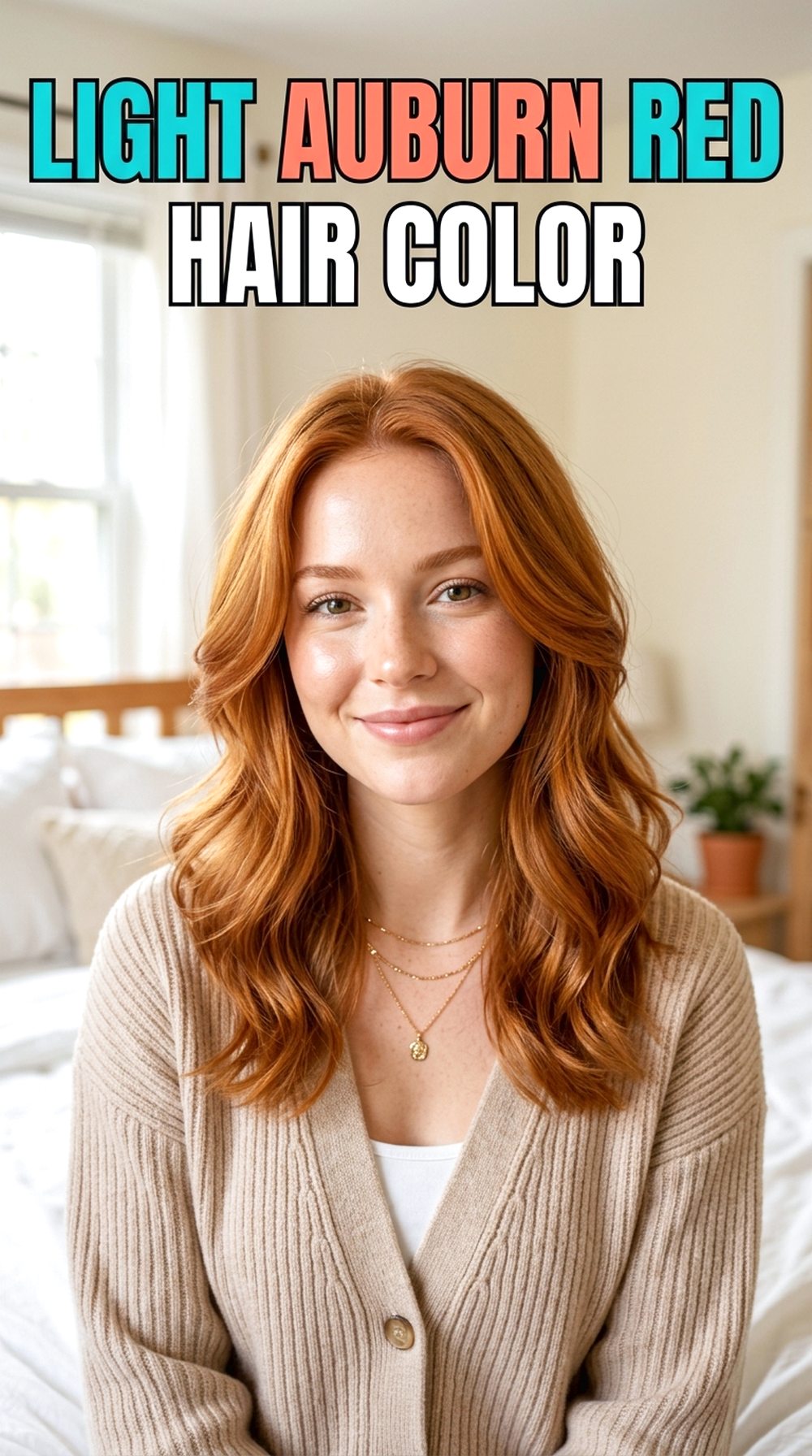 Light Auburn Red Hair Color
