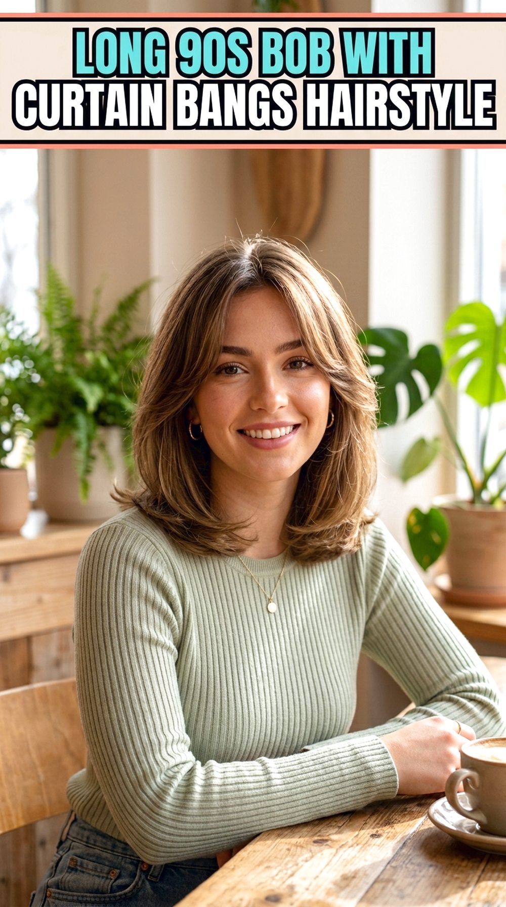 Long s Bob With Curtain Bangs