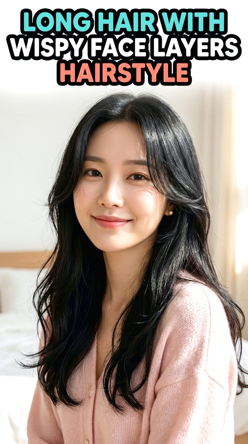 Long Hair With Wispy Face Layers