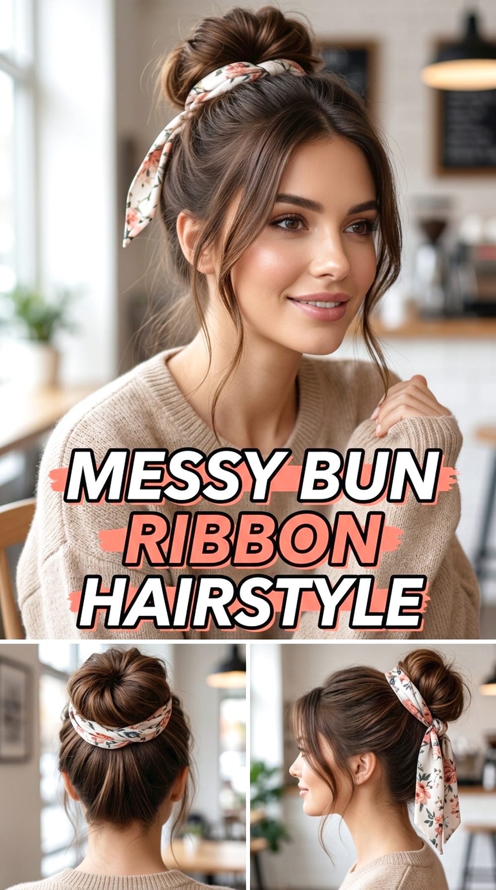 Messy Bun Ribbon