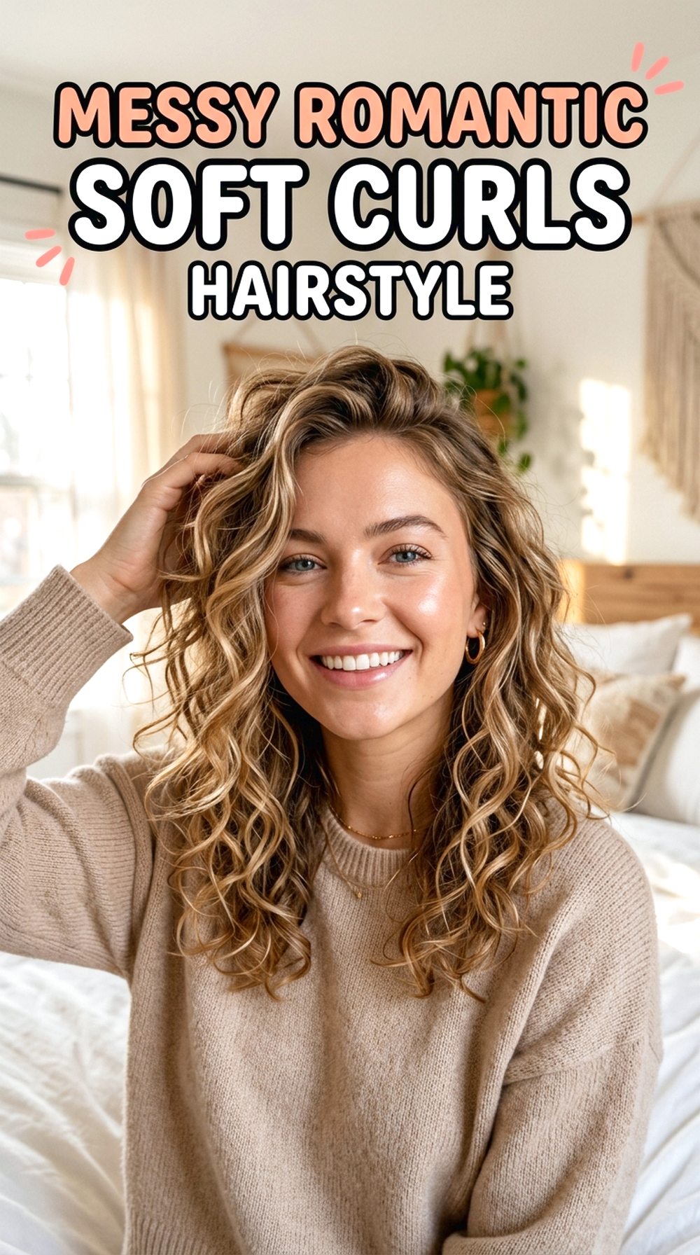 Messy Romantic Soft Curls