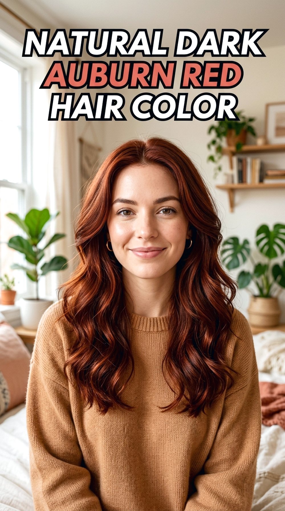 Natural Dark Auburn Red Hair Color