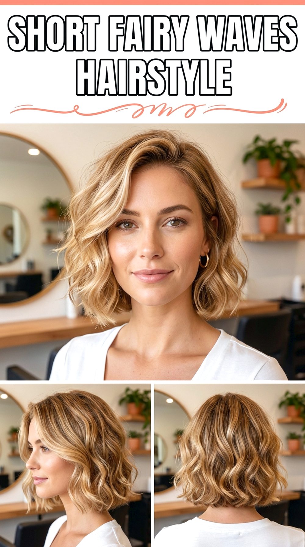 Short Fairy Waves Hairstyle