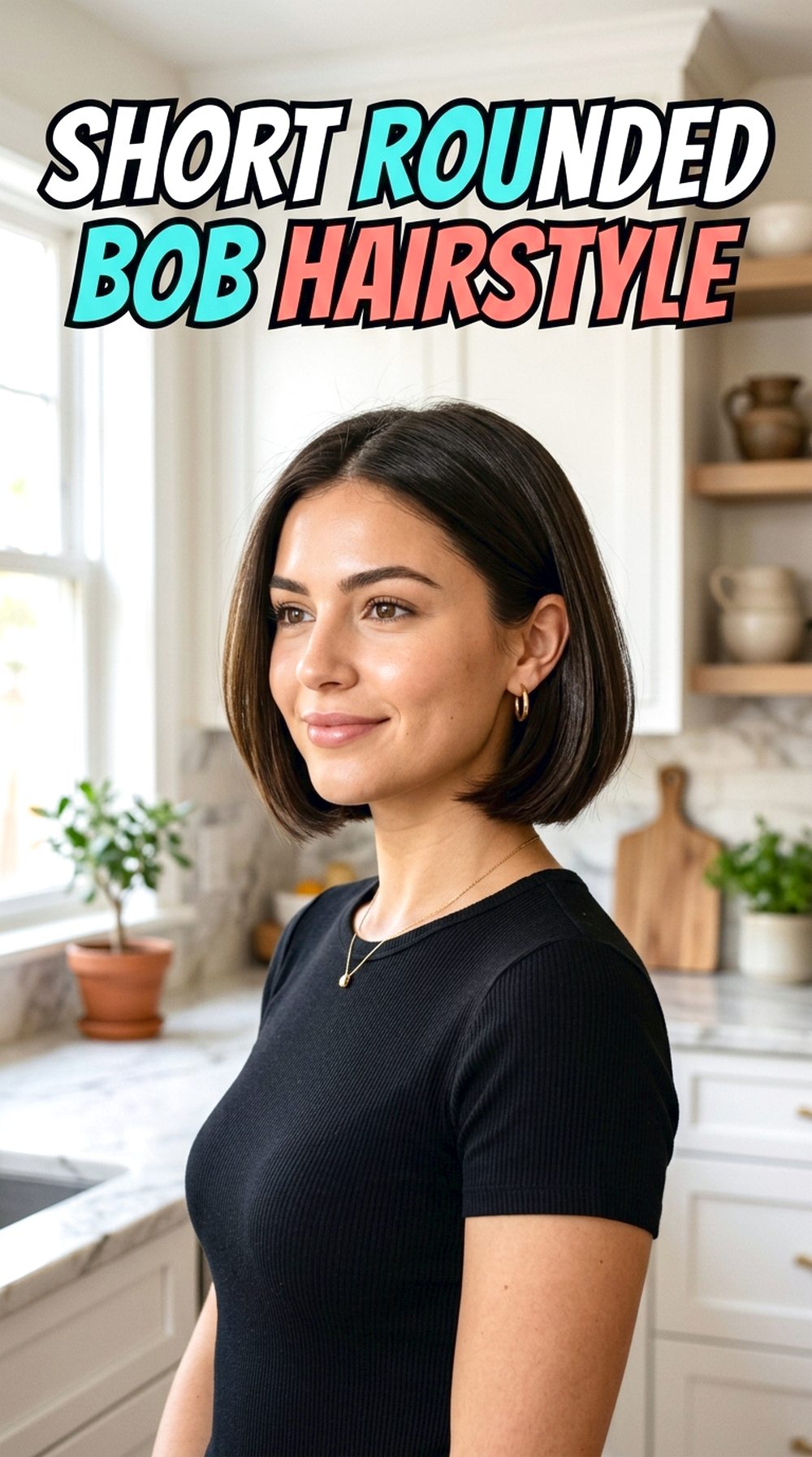 Short Rounded Bob