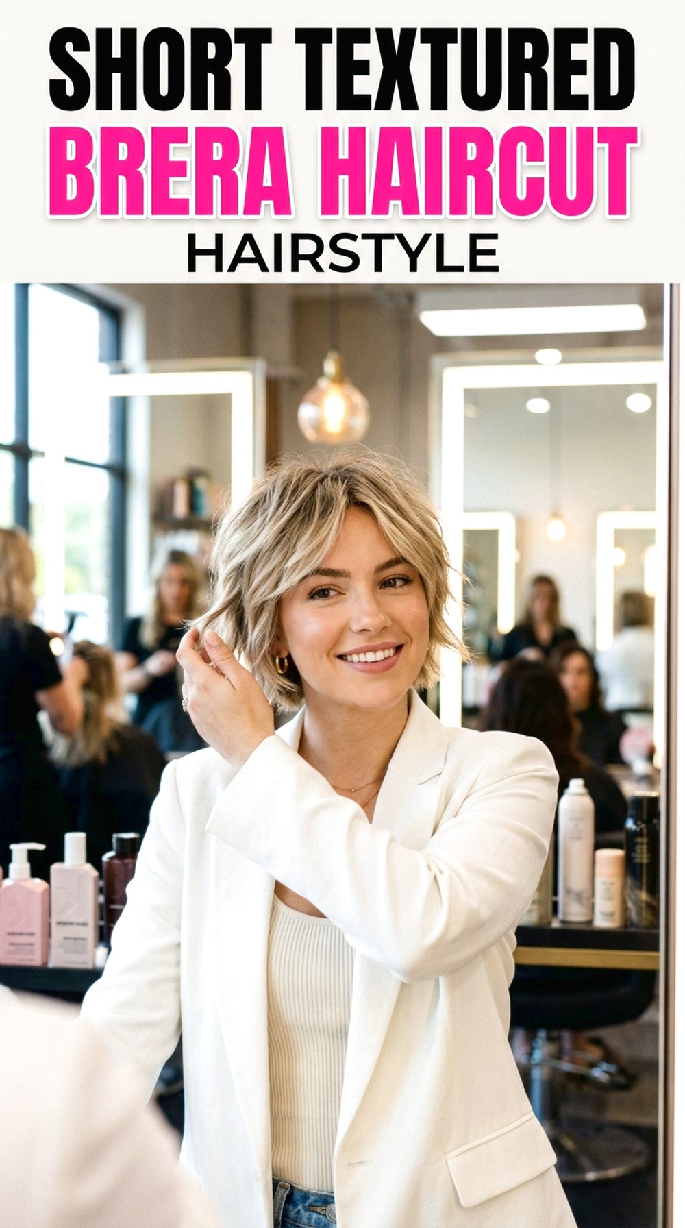 Short Textured Brera Haircut