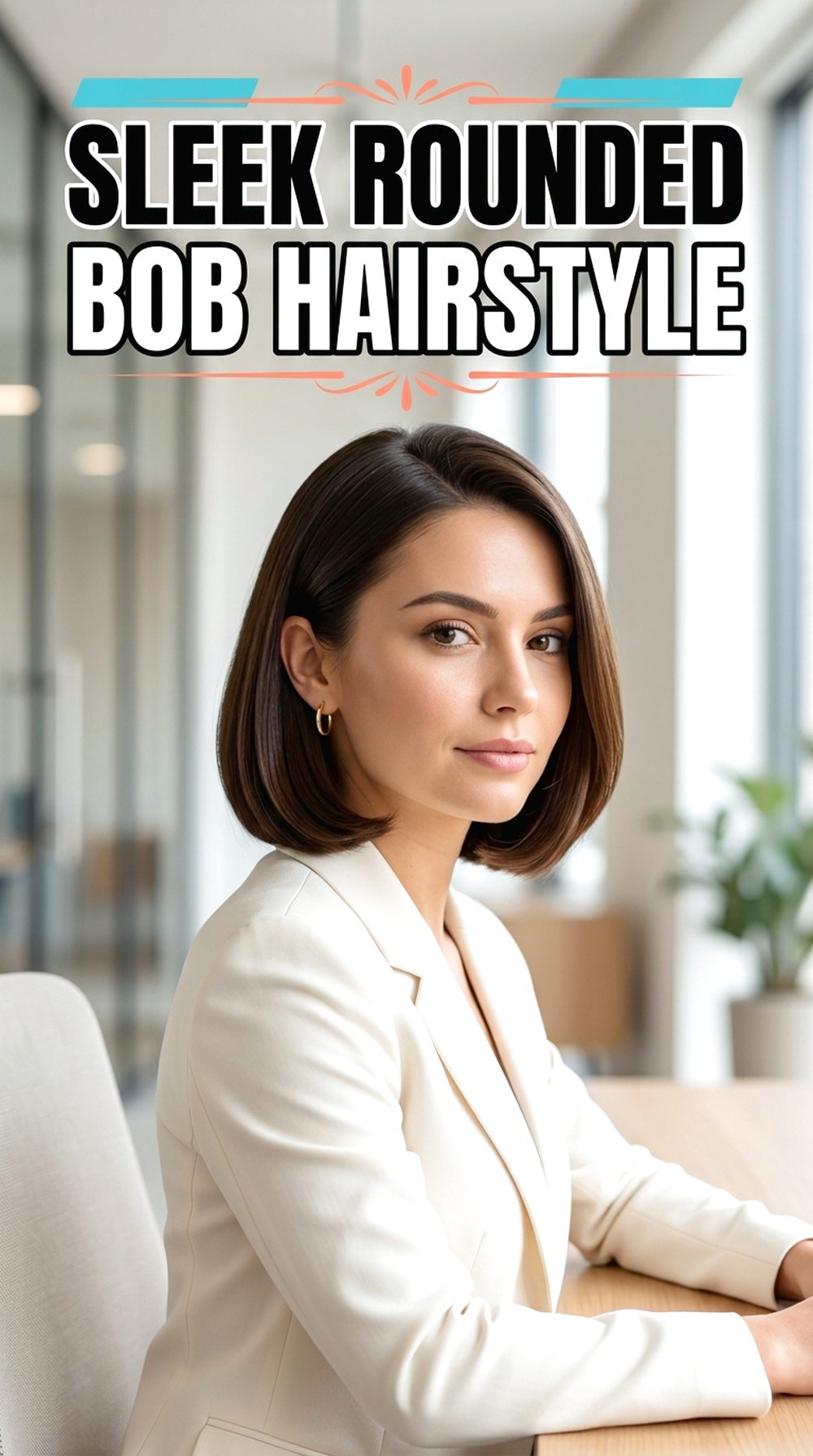 Sleek Rounded Bob