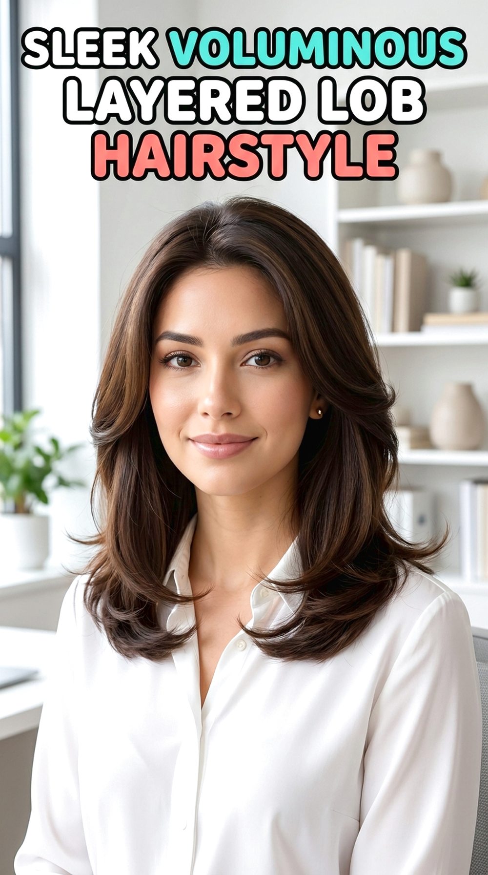 Sleek Voluminous Layered Lob
