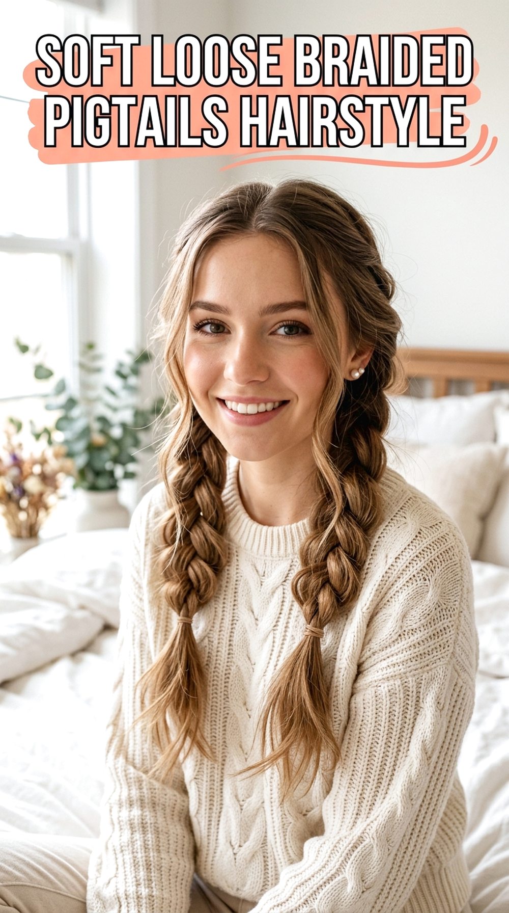 Soft Loose Braided Pigtails