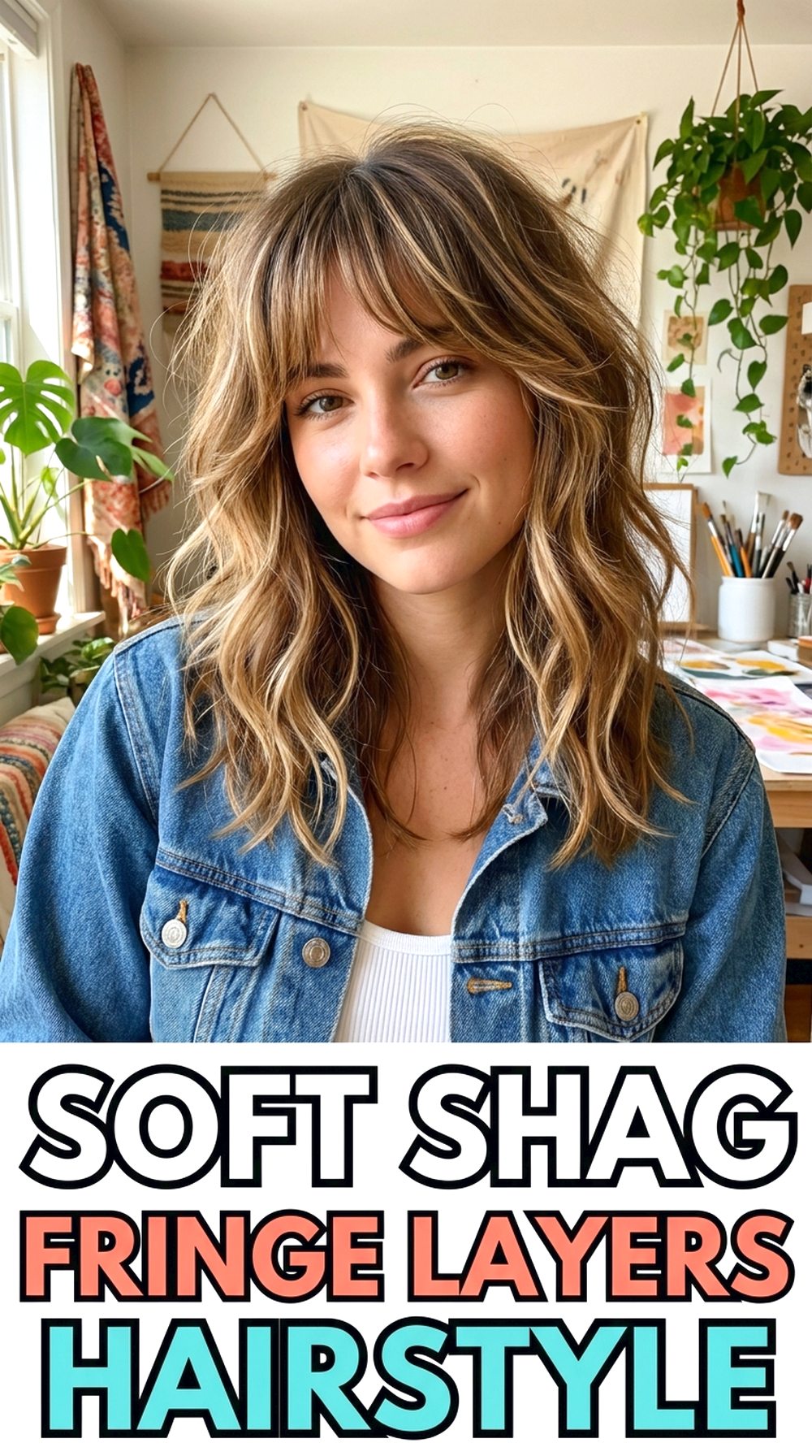 Soft Shag Fringe Layers