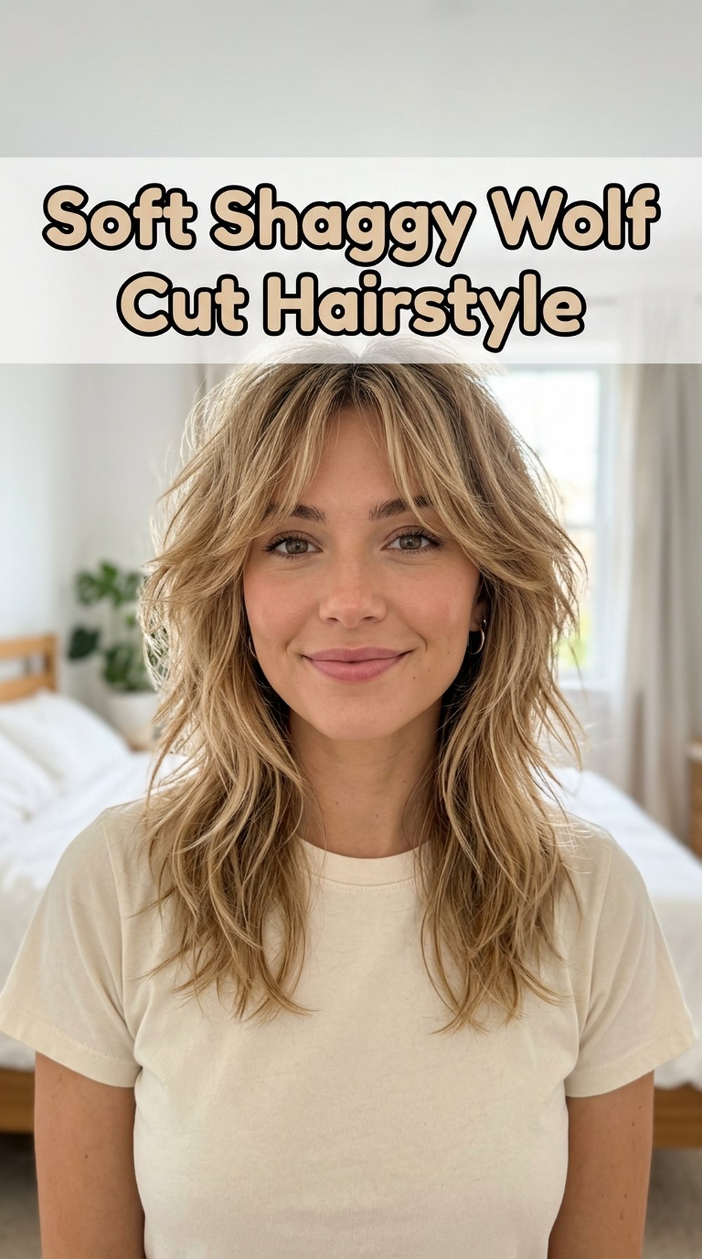 Soft Shaggy Wolf Cut Hairstyle