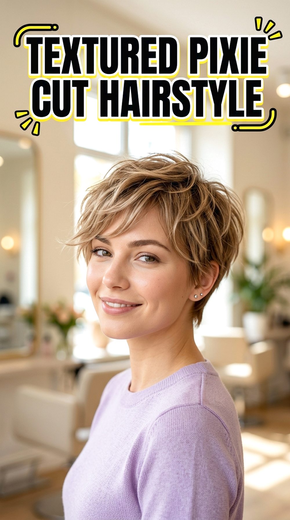 Textured Pixie Cut