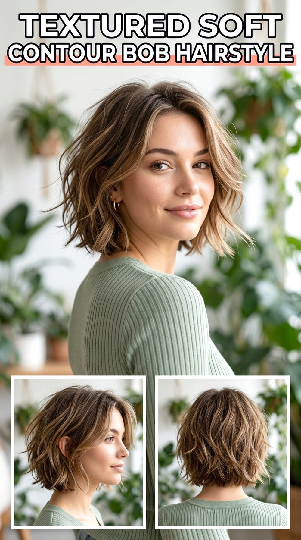 Textured Soft Contour Bob