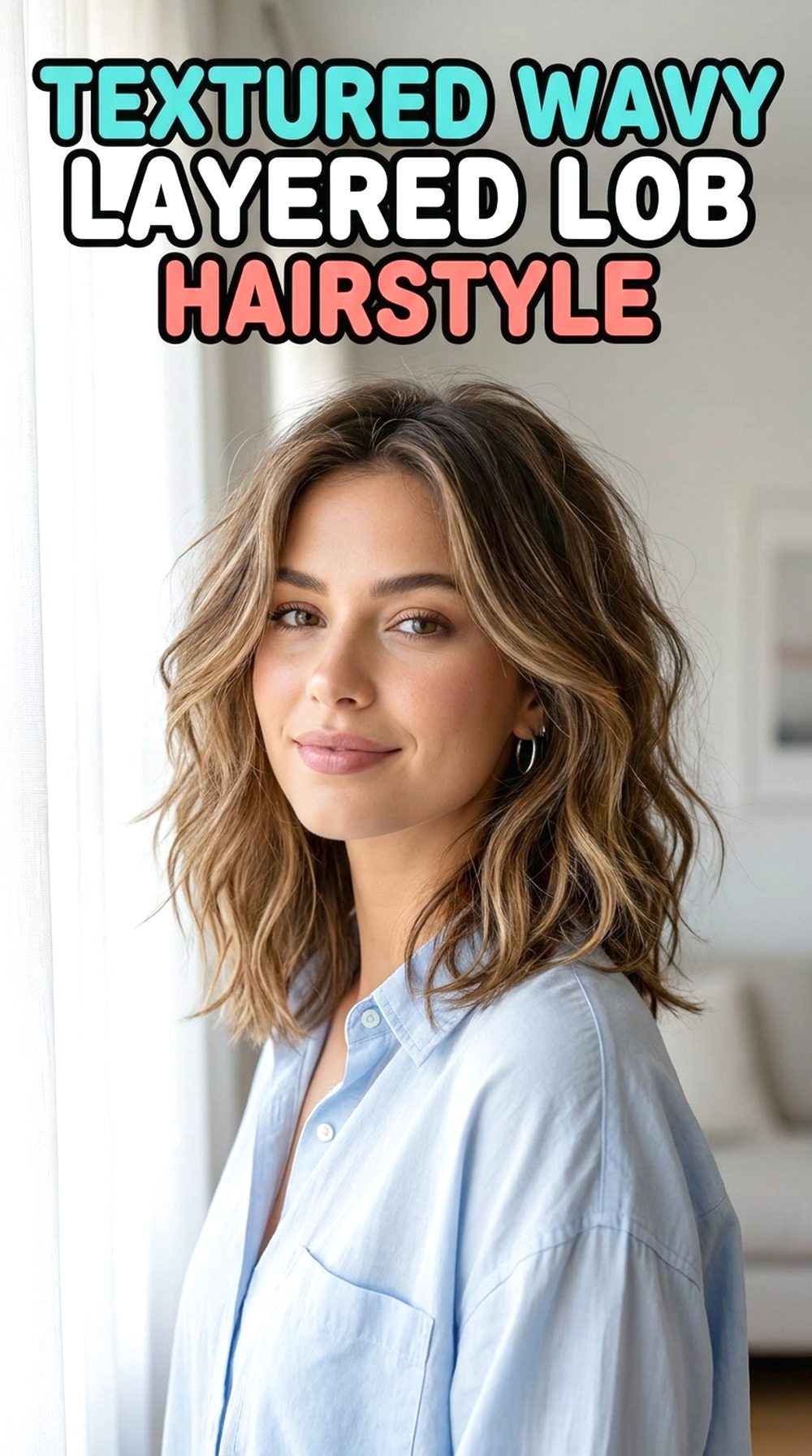 Textured Wavy Layered Lob