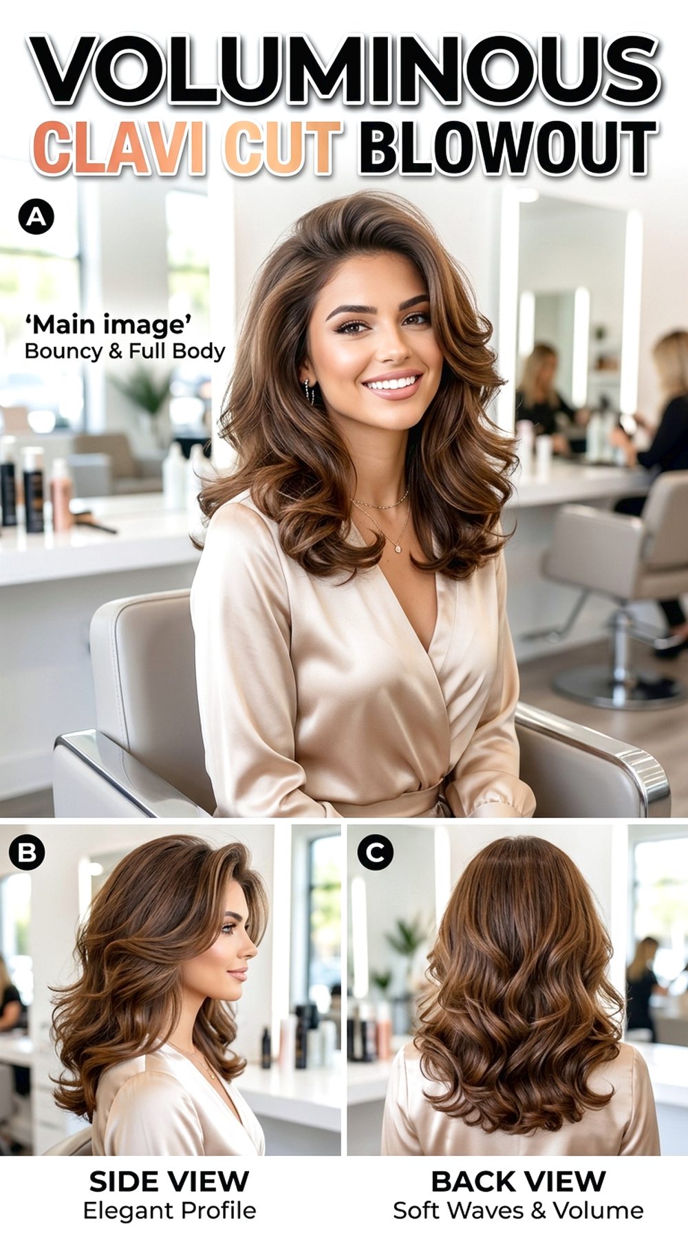 Voluminous Clavi Cut Blowout