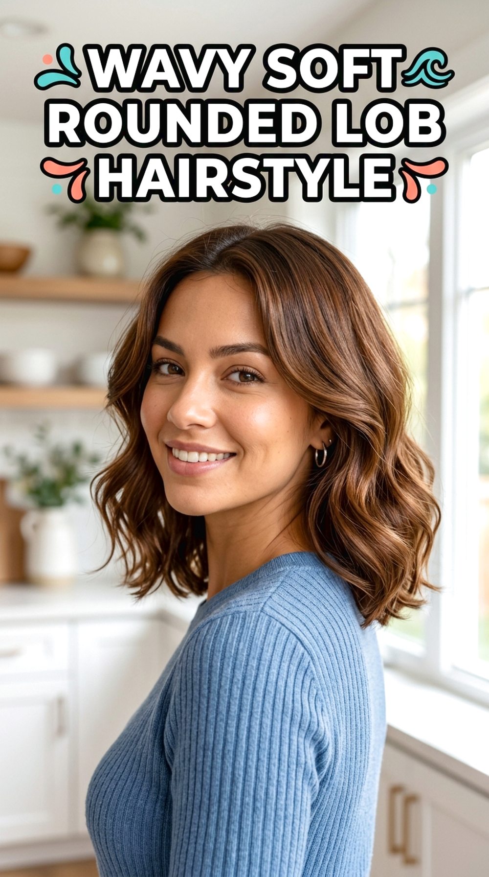 Wavy Soft Rounded Lob