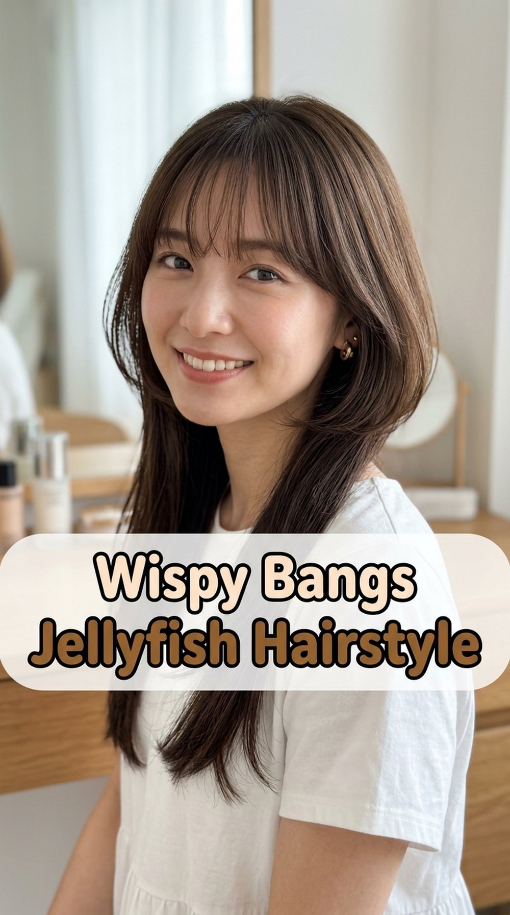 Wispy Bangs Jellyfish Hairstyle