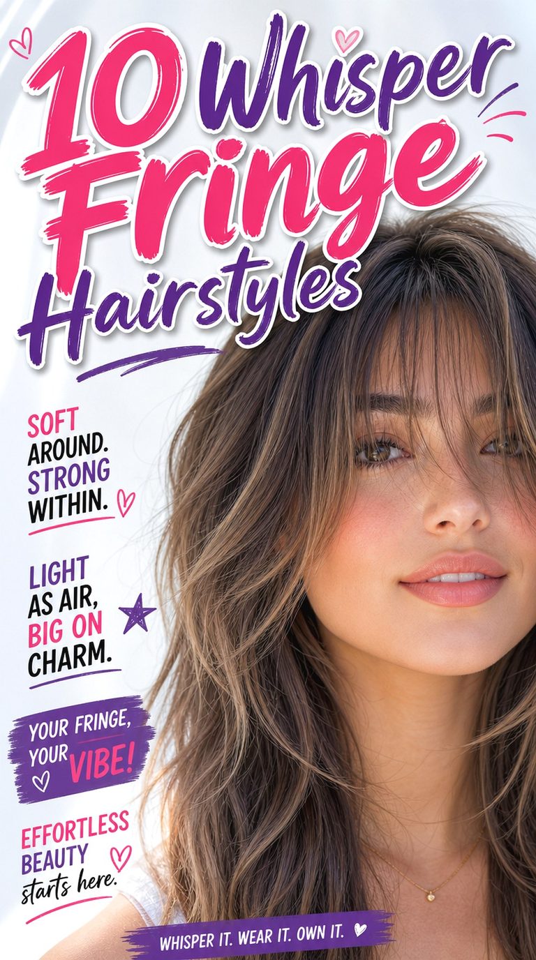 Whisper Fringe Hairstyles