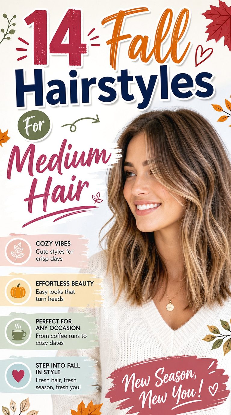 Fall Hairstyles For Medium Hair