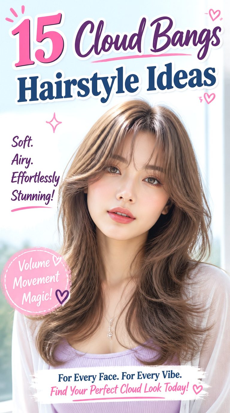 Cloud Bangs Hairstyle Ideas