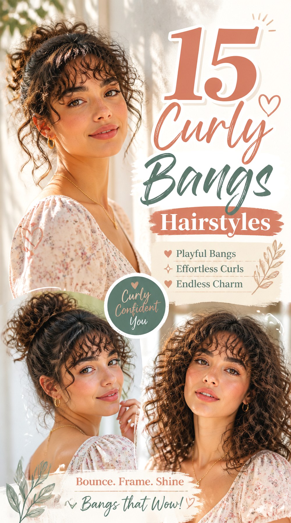 Curly Bangs Hairstyles