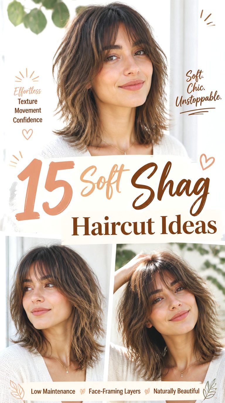 Soft Shag Haircut Ideas