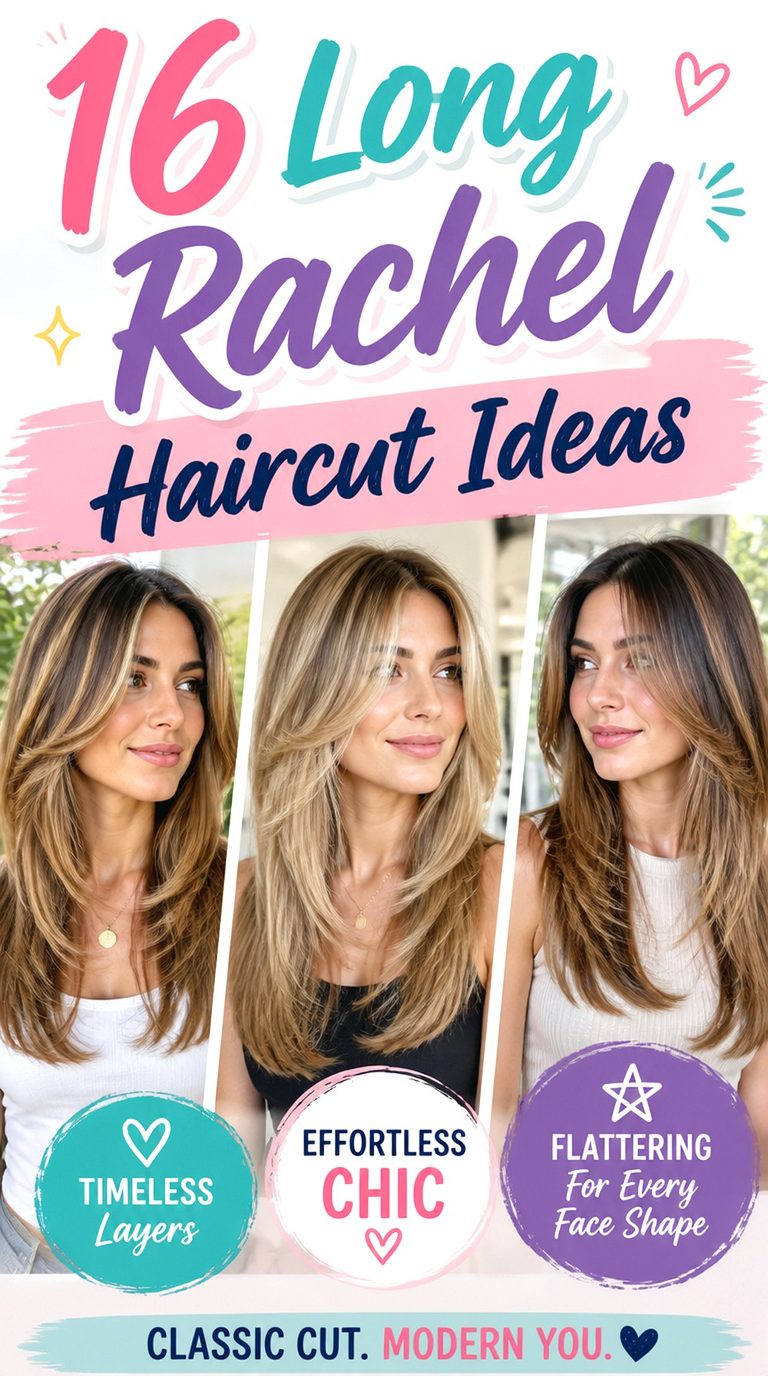 Long Rachel Haircut Ideas
