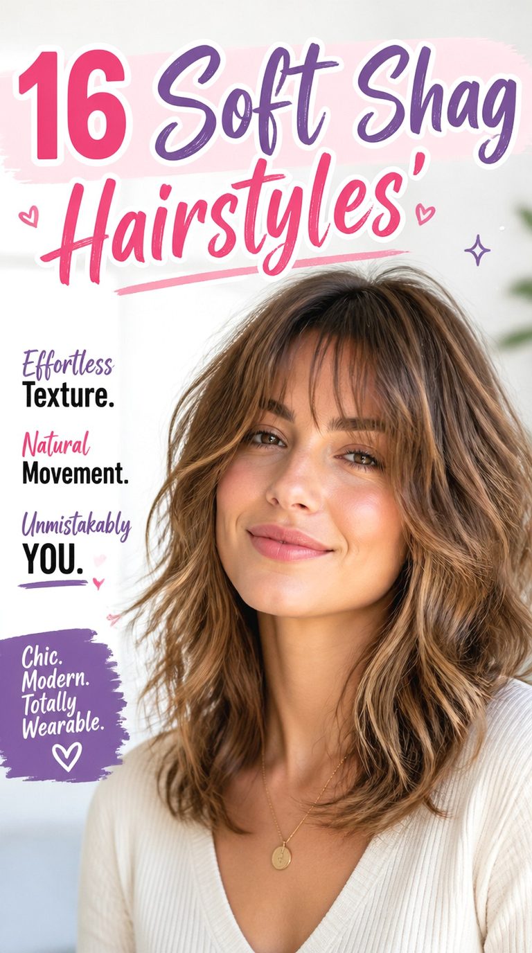 Soft Shag Hairstyles