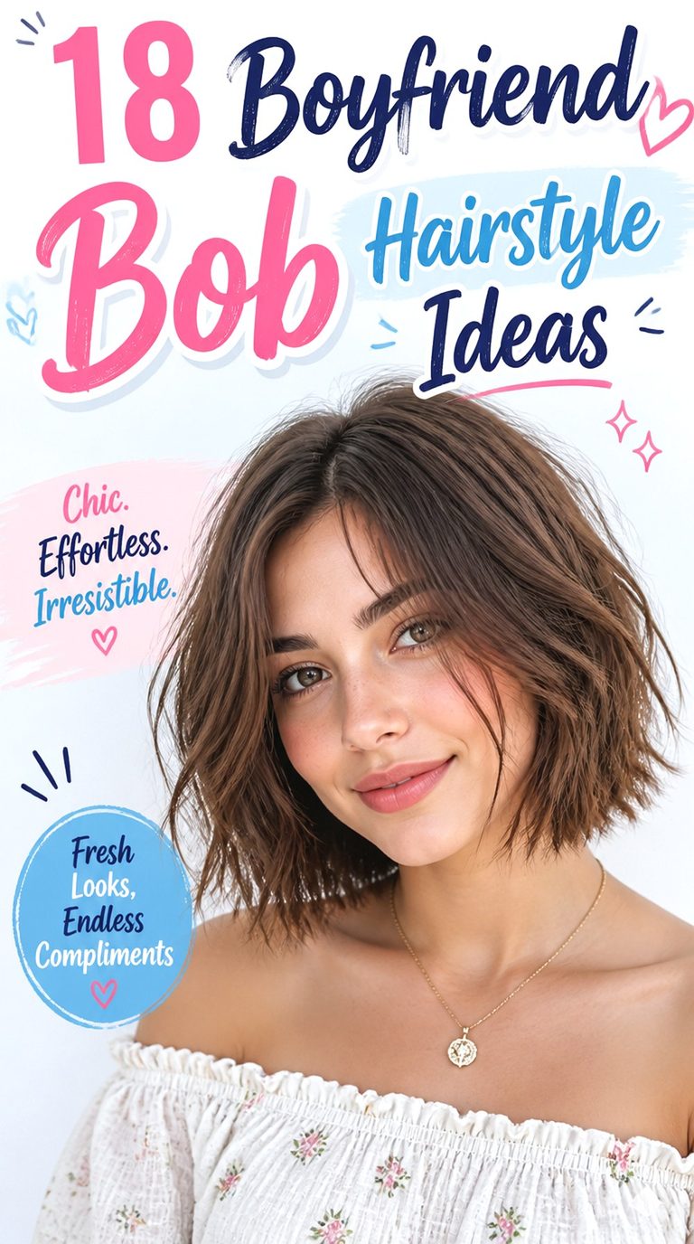 Boyfriend Bob Hairstyle Ideas