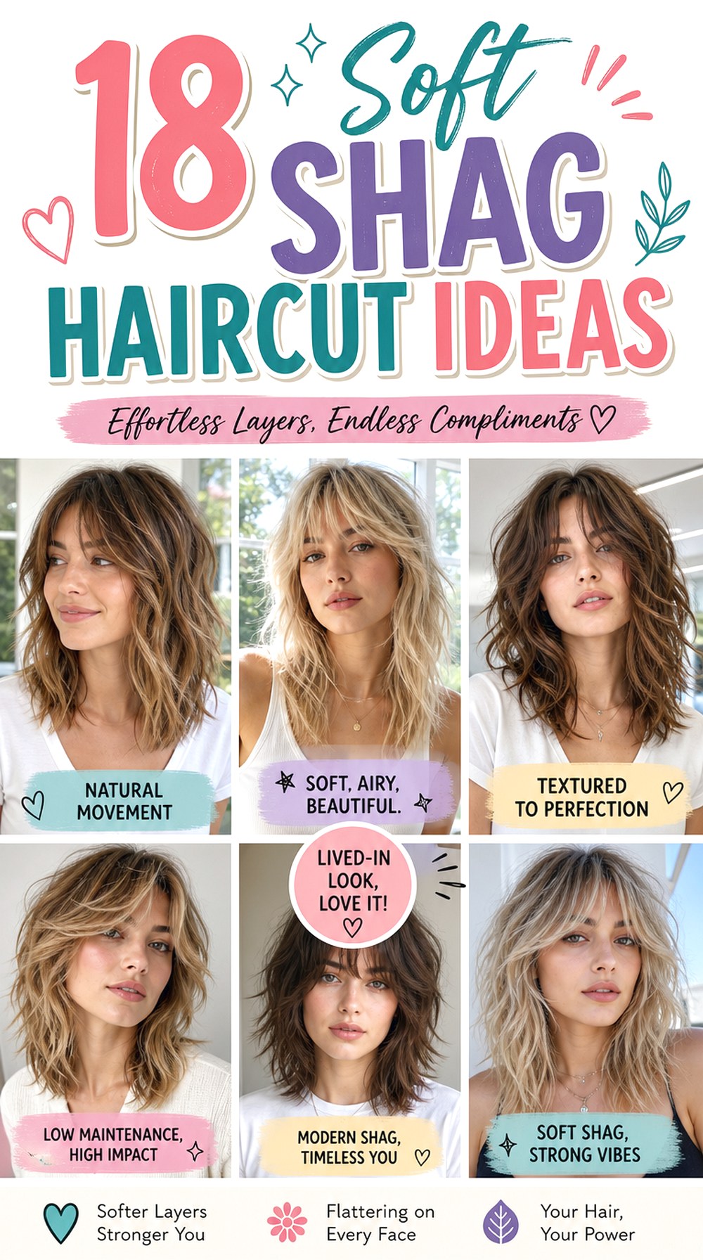 Soft Shag Haircut Ideas