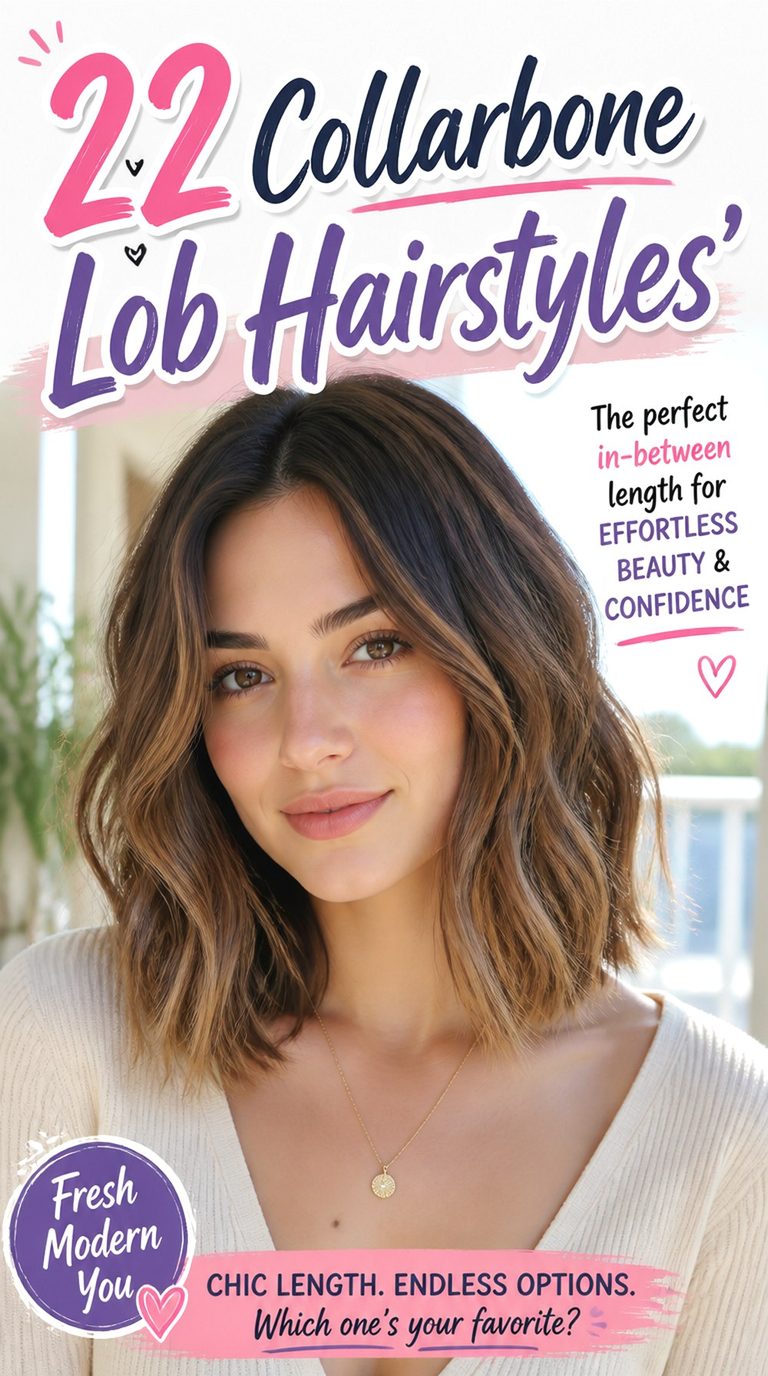 Collarbone Lob Hairstyles